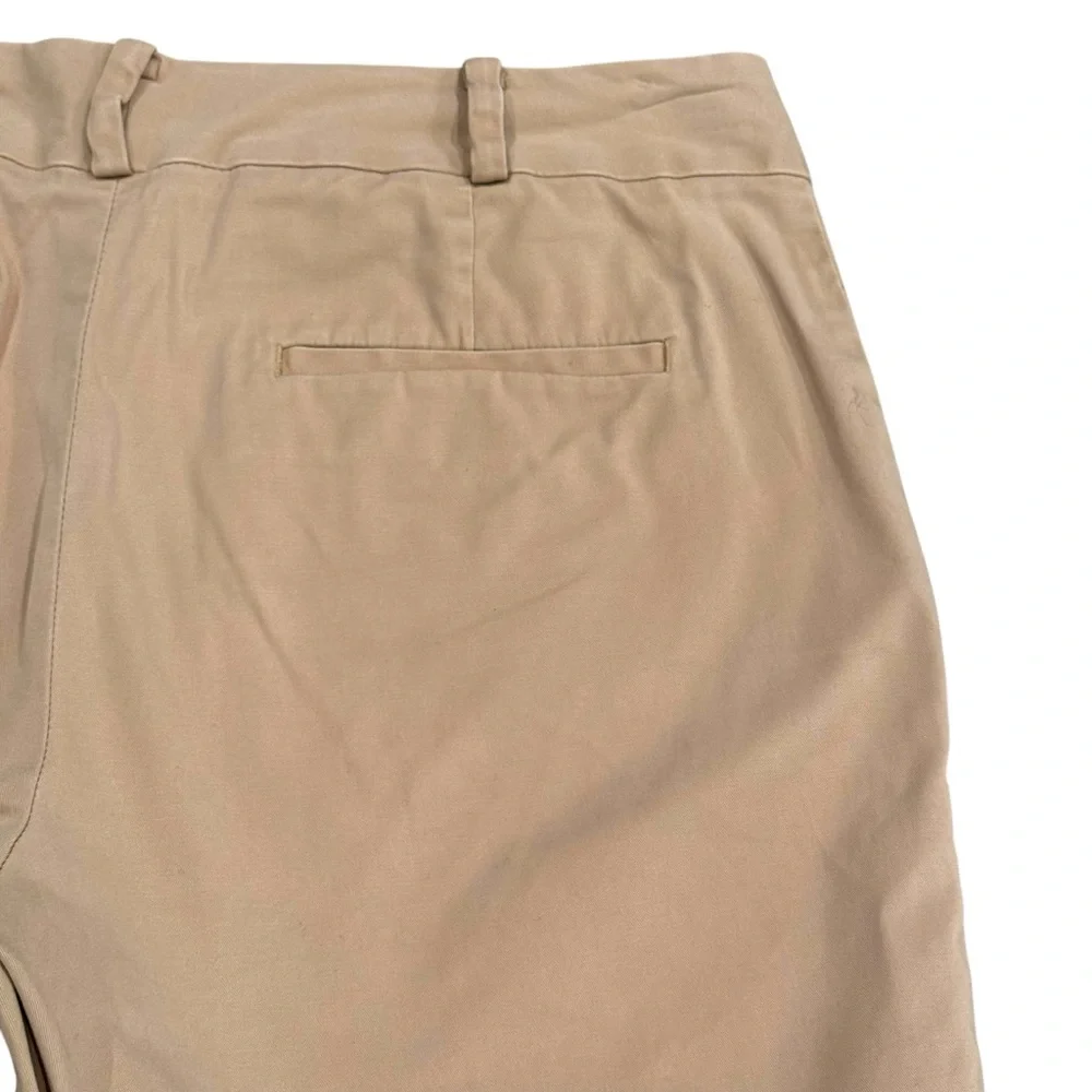 The Perfect Short Size 6 Light Khaki Stretch 10.5” Chino Bermuda Shorts - Picture 5 of 7